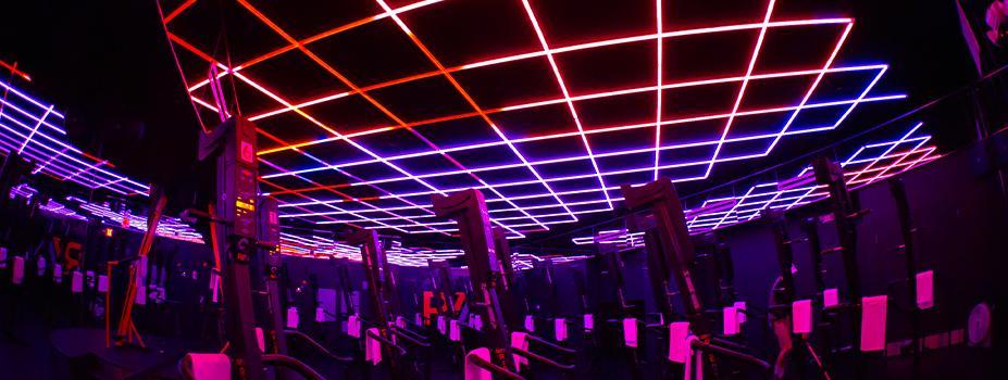 Health Club Lighting: Rise Nation