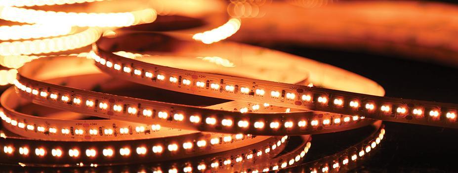 Led strip dim discount to warm