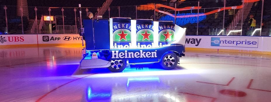 The Heineken Zamboni