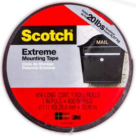 Scotch Extreme Outdoor Mounting Tape (Super Heavy Duty) 1 inch x 400 inches (33 feet)