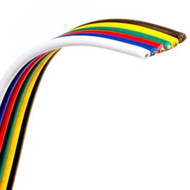 6 Conductor wire - 22 AWG cable, by the 200 m reel