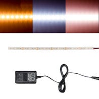 White Adjustable 2216 TruColor LED Strip Light, 240/m, 10mm wide, Sample Kit