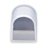 End Cap for Flexible Diffusing Sleeve, Dome Top
