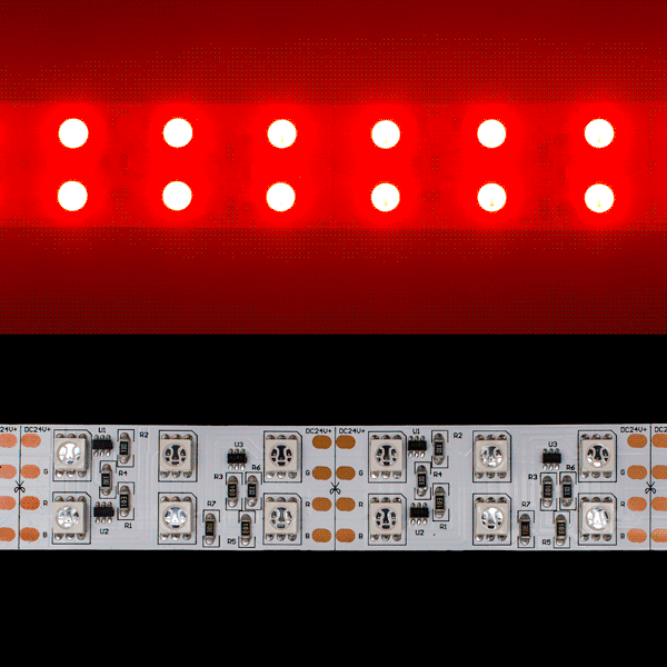 sammensværgelse beskyldninger Tæl op RGB 5050 Double Row CC LED Strip Light 120/m 20mm wide 5m Reel