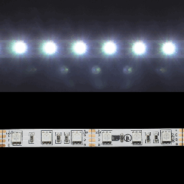 RGB 5050 LED Strip Light, 60/m, 10mm wide, by the 5m Reel