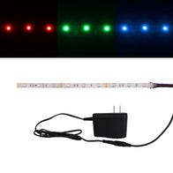 RGB 5050 LED Strip Light, 30/m, 10mm wide, Sample Kit 12DC